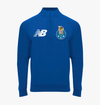 Porto - Camisola de treino , manga raglan e meio fecho