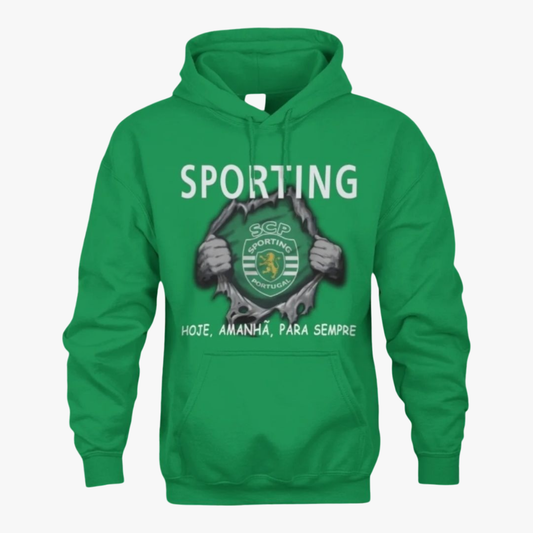 Sporting - Sweat-shirt com capuz - Verde