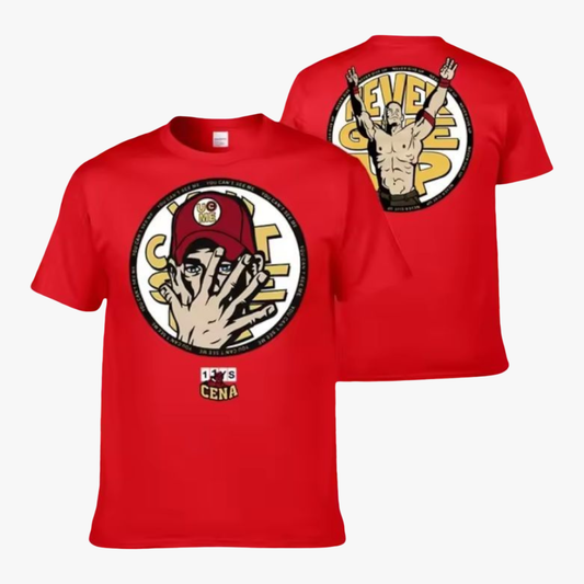 John Cena - T-shirt Vermelha