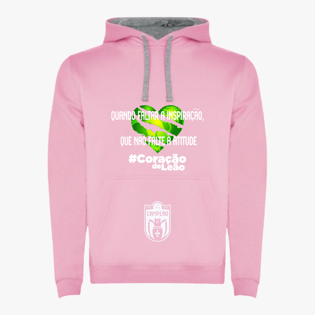 Sporting - Sweat-shirt com capuz - Rosa