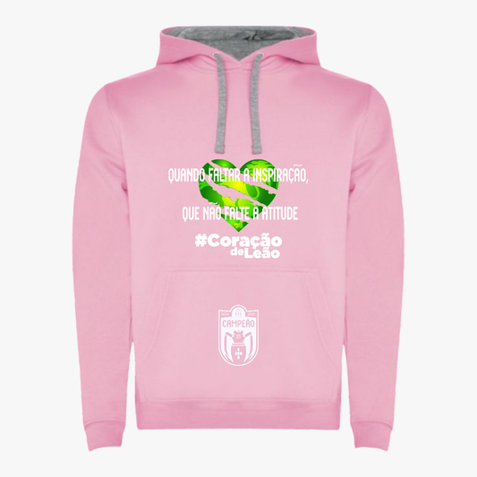 Sporting - Sweat-shirt com capuz - Rosa
