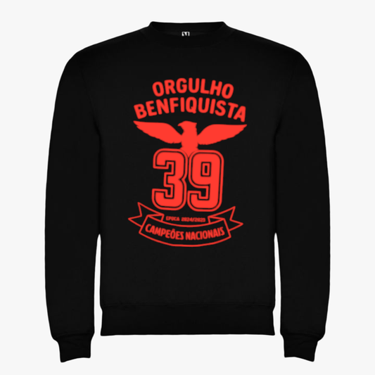 Benfica - Sweat-shirt - Preta