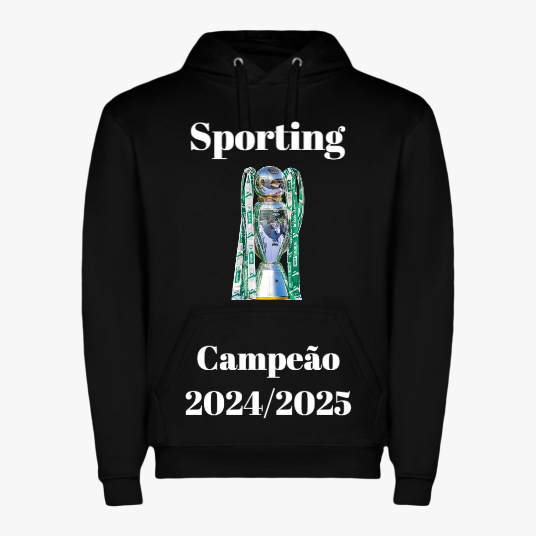 Sporting - Sweat-shirt com capuz - Preta