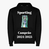 Sporting - Sweat-shirt com capuz - Preta