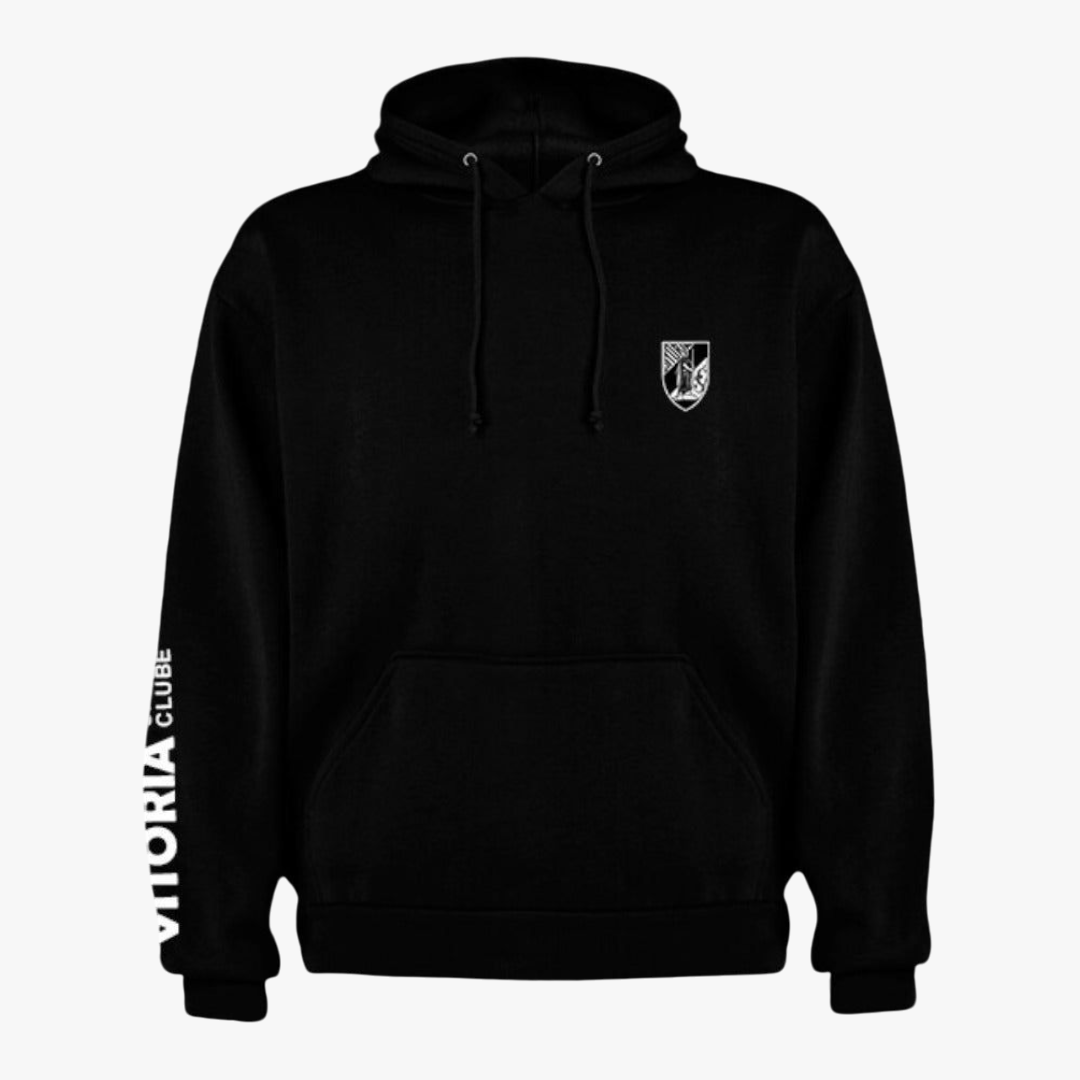 Vitória - Sweat-shirt com capuz - Preta