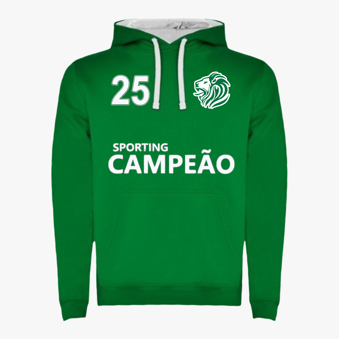 Sporting - Sweat-shirt com capuz - Verde