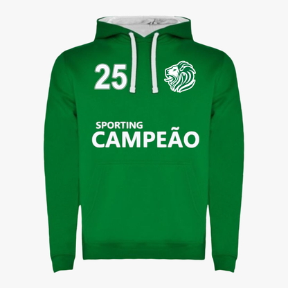 Sporting - Sweat-shirt com capuz - Verde