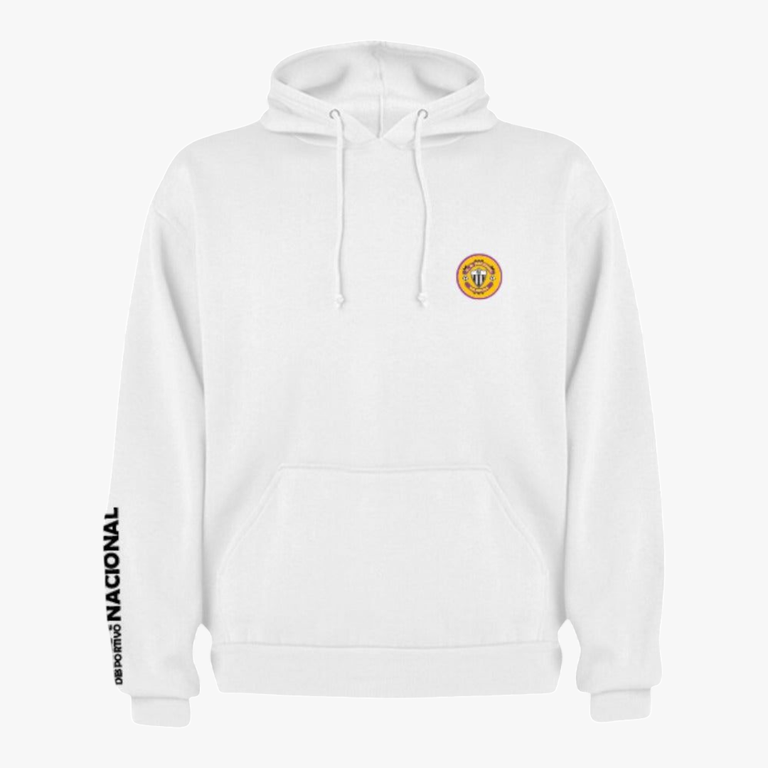 Nacional - Sweat-shirt com capuz - Branca
