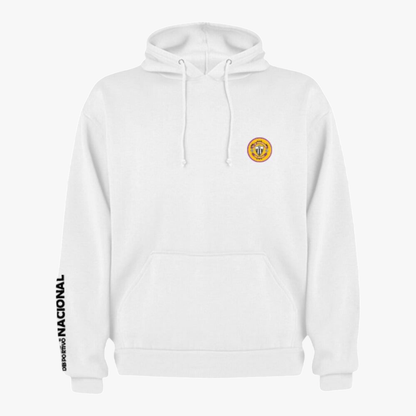 Nacional - Sweat-shirt com capuz - Branca