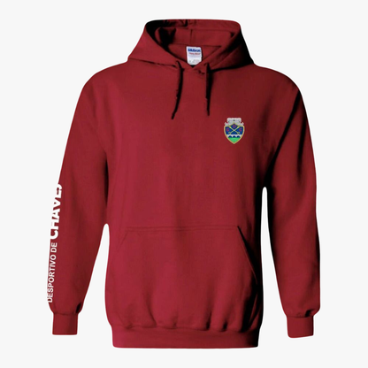 Chaves - Sweat-shirt com capuz - Borgonha