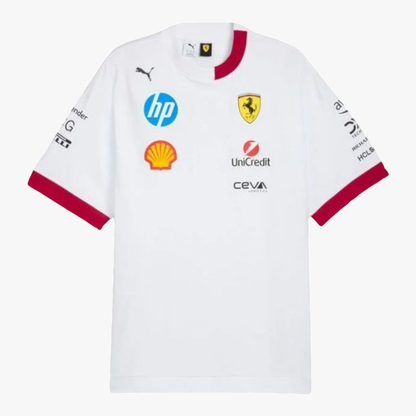 Scuderia Ferrari F1
Camisa grande PUMA GP de Miami 2025 para pilotos