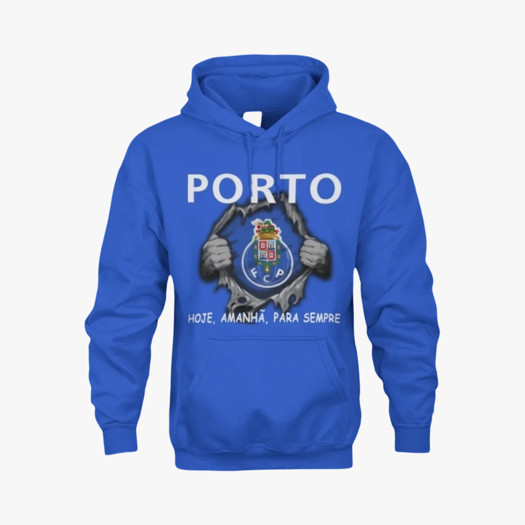 Porto - Sweat-shirt com capuz - Azul