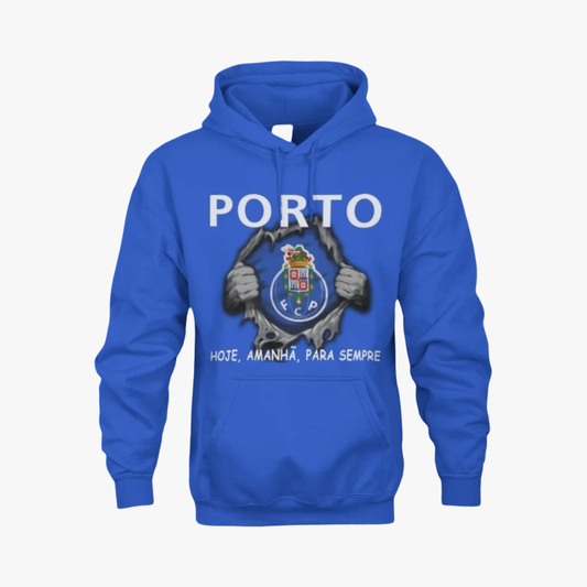 Porto - Sweat-shirt com capuz - Azul