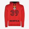 Benfica - Sweat-shirt com capuz - Vermelha